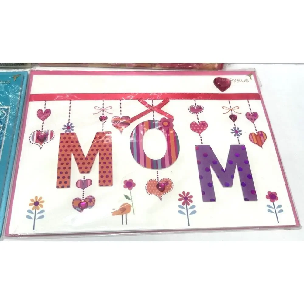 Lot of 7 Papyrus Mother's Day Cards, for Mom, Mommy to be, New Mom, Wife is Hot